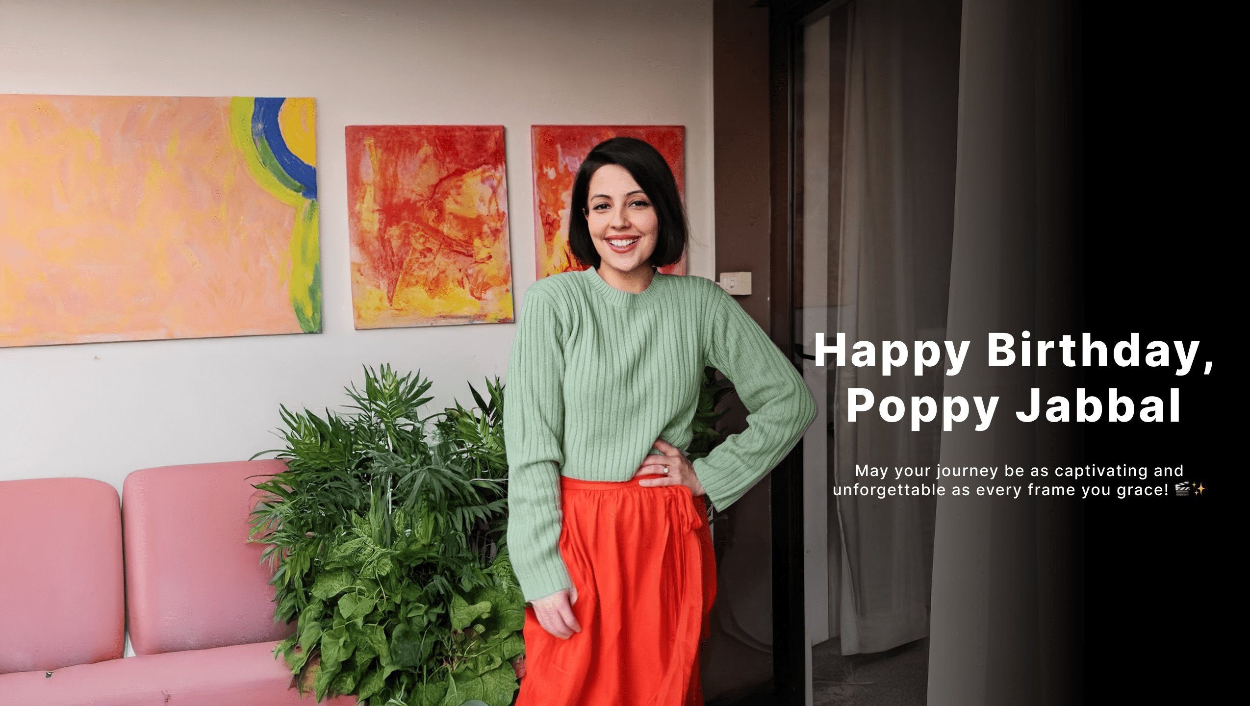 Pop the Champagne: The Diva, Poppy Jabbal’s Red Carpet Birthday Bash — Lights, Camera, Cake!