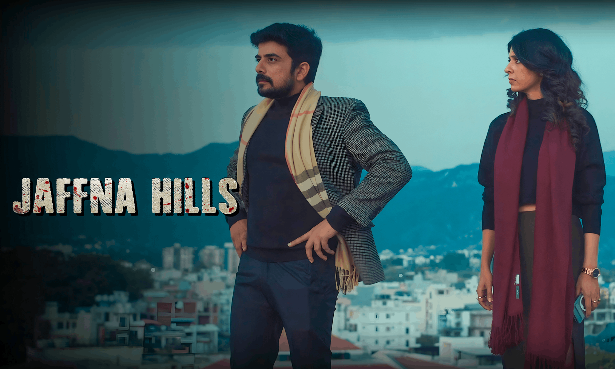 Jaffna Hills Kaalpurush Ready To Strike featuring Yogendra Vikram Singh and Aishwarya Sakhuja in intense confrontation scene