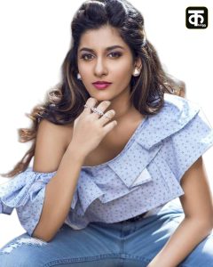 Vishnu Priya from Shree Auroraa Productions at Iconic Mr India 2026